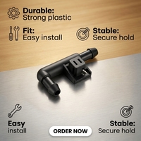 Vente en gros usine OEM ODM – Clips universels en plastique haute résistance et fiables pour raccord avant de système de lave-glace
