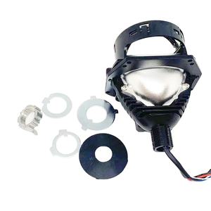 Faro de lente de proyector bi LED de instalación no destructiva con haz Alto y Bajo, foco plano de 3 pulgadas para faro H4 H7 - Product Image 3