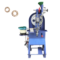 Machine de pose d'œillets et de rivets entièrement automatique pour chaussures, sacs, cuir et vêtements