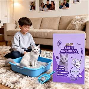 ดงไนพีทส์ ผู้ผลิตขายตรง ทรายแมวคุณภาพสูง เป็นมิตรกับสิ่งแวดล้อม ย่อยสลายได้ ดูดซับดี 8 กก. จับตัวเป็นก้อนเร็ว ควบคุมกลิ่น - Product Image 1