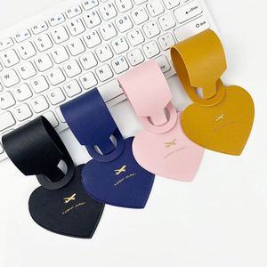 Multi-Colors PU Luggage <b>Tag</b> for Travel Business Trip Faux Leather Suspension <b>Suitcase</b> <b>Tags</b> for Bags Can Custom Logo - Product Image 4