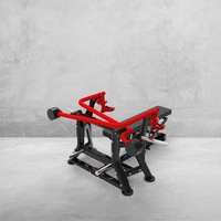 Nouvel équipement de fitness : Machine de presse pectorale assise pour usage commercial en salle de sport, banc de presse pectorale plate, appareil de presse pectorale plate Crossover