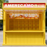 Kiosque Namo NAMO pour les cafés, les centres commerciaux, les magasins de boissons/thés au lait - Design intérieur commercial écologique, imperméable et durable