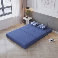 Canapé-lit pliable moderne une place, design compact, emballé sous vide, pour salon, hôtel, appartement