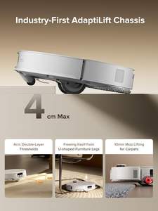 المنظف الروبوتي Roborock Qrevo Curv بميزة التسحب العالي Hyperforce بنسبة 22000 بار، مع وظيفة التنظيف بالواسخ للمجلس، وحماية مزدو - Product Image 6