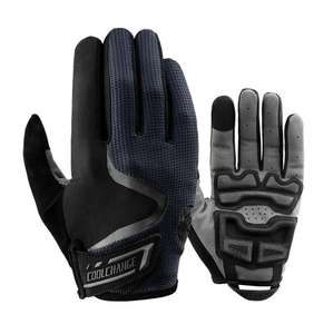 高品質5mmシリコン衝撃吸収パームパッド電動自転車グローブタッチスクリーン反射サイクリンググローブ - Product Image 2