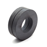 Haut-parleur magnétique industriel en céramique C8 avec échantillon d'aimant en anneau Service de coupe personnalisé quantité minimale de commande 1000 pièces en ferrite