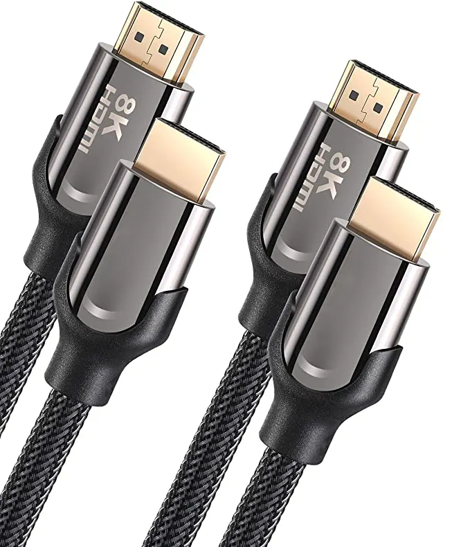 HDMI Cable 8k 2.1 Certified Latest HDMII Version 48Gbps Support Dynamic HDR TDR Test 8K 60Hz 4K 120Hz Resolution