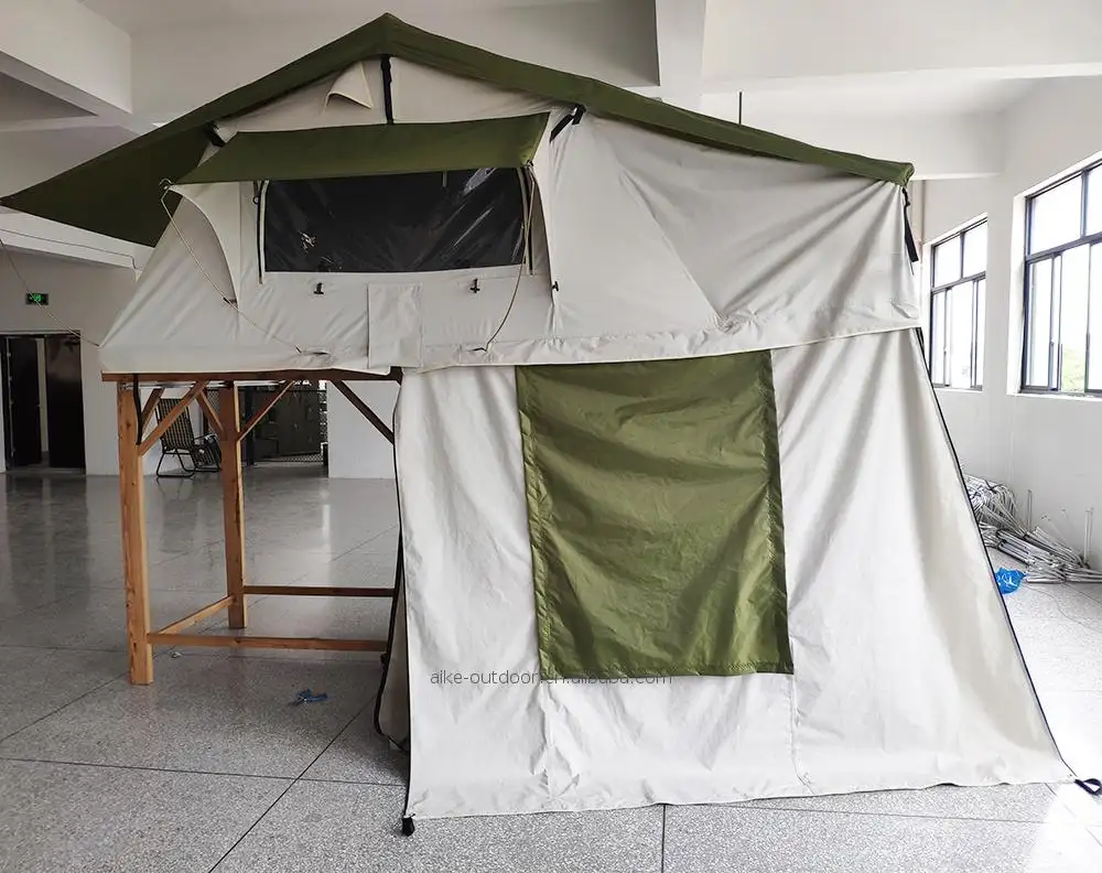 חיצוני שמש הוכחה סיטונאי משפחה חיצוני קמפינג קיר אוהל בד גג אוהלים עבור משפחת קמפינג