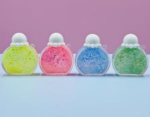 Perfume Bottle Shaped Maltose Squishy <b>Keychain</b> Glitter Squeeze Stress Relief <b>Fidget</b> Toys For Kids Adults - Product Image 2