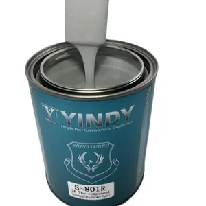 High Quality Heat Resistant Grey Paint Grey Primer Epoxy Glass Paint for Filler Primer Car