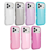 Accessoires pour coque de téléphone MOQ 500 pour iPhone 18 Defender 3 en 1, coque de protection triple couche avec clip ceinture pour iPhone 18 Pro Max