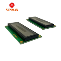 Pantalla LCD Sunman SMS0801B con Código de Segmentos, Punto Decimal de 8 Bits, 2.7~5.5V, Puerto Serie de Dos Cables, Bajo Consumo de Energía, Personalizable