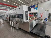 Machine d'impression et de découpe pour emballages en carton, boîtes à légumes, boîtes à fruits frais, boîtes à pizza, boîtes en carton ondulé