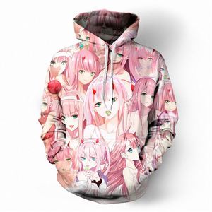 Disfraz de Cosplay Sexy de Anime Darling in the Franxx Zero Tow 02, Sudadera con Capucha para Hombre y Mujer - Product Image 3