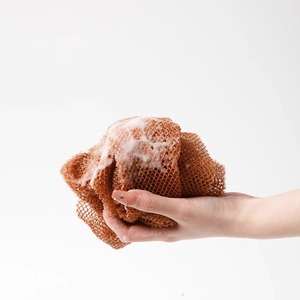 Éponge de bain exfoliante africaine longue en nylon, double face, épaisse, pour le dos, nettoyage en profondeur de la peau, exfoliant corporel pour la douche - Product Image 4