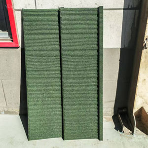 Tuile de toiture en métal revêtue de pierre, design bois, résistante aux intempéries, plaque de toiture Dacra - Product Image 3