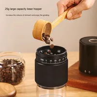 1000mah Rechargeable Portable Électrique Moulin À Café Design Moderne Usage Domestique Moulin À Haricots Noyau De Broyage En Céramique De Haute Précision