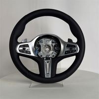 Volant de direction personnalisé en cuir, style classique rond, accessoires de voiture pour BMW G20 G22 G80 G87
