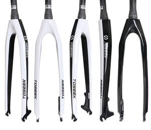 Quehan 26 29 pulgadas, bicicletas de montaña, horquillas de bicicleta partes carbono rígido grava tenedor disco mtb ciclo suspensión rockshox tenedor 27,5 - Product Image 2