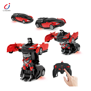 Chengji deformazione Robot bambini auto da corsa giocattoli da corsa corsa un clic 1:18 Cool Design <span class=keywords><strong>di</strong></span> simulazione Rc Sport auto da corsa giocattolo <span class=keywords><strong>di</strong></span> plastica - Product Image 1