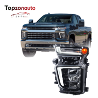Topzonauto pour Chevrolet Silverado 2500 HD 2020-2023 OEM 84738618 84738619 12V Nouveau phare de voiture