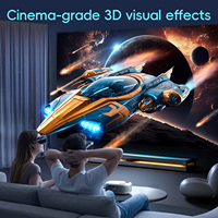 Nouvelles lunettes AR ENMESI V60 1080P HMD OLED haute luminosité avec dioptrie, écran géant HD 400 pouces, cinéma privé