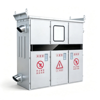 Boîtier de distribution extérieur anti-corrosion IP54, multi-compartiments, avec serrure électromagnétique, 6 prises pour la mesure de puissance sur site