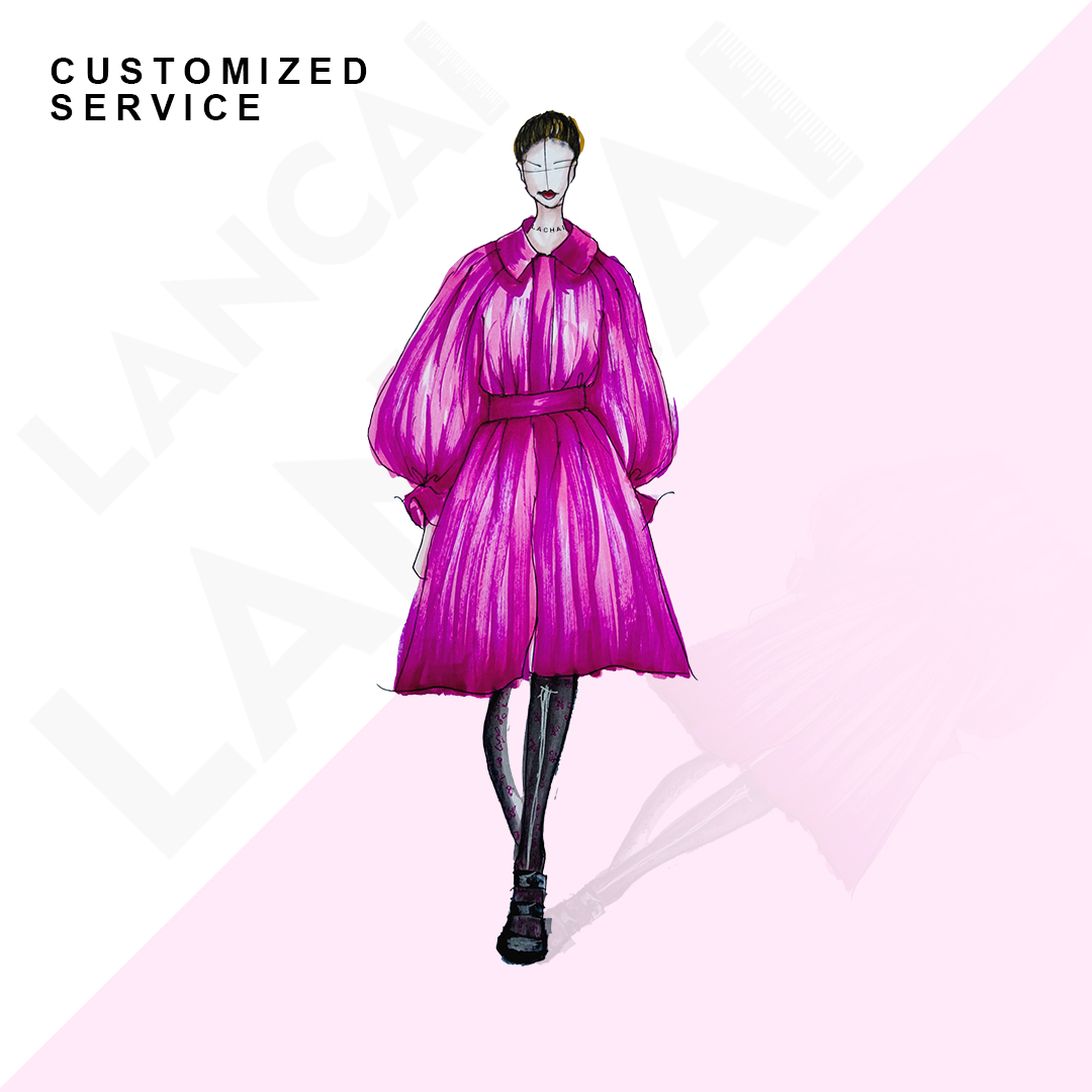 Lancai одежда от производителя, производитель одежды, индивидуальный дизайн одежды, высококачественная одежда для женщин, Повседневное платье