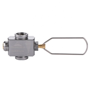 Adaptor Kompor Hiking Camping <span class=keywords><strong>Outdoor</strong></span> Tipe Terpisah, Konverter Furnace, Konektor, Adaptor Tabung Gas Otomatis Mati - Product Image 6