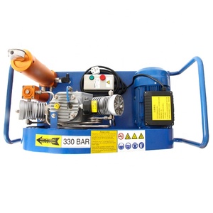 Taşınabilir elektrikli hava pompası yüksek basınçlı solunum hava dalış kompresörü 300bar satılık - Product Image 4