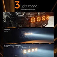 Feux de conduite LED tout-terrain 7 pouces OEM ODM avec DRL, projecteurs de travail, feux de circulation pour camions, projecteurs pour véhicules 4x4, 12V-24V DC