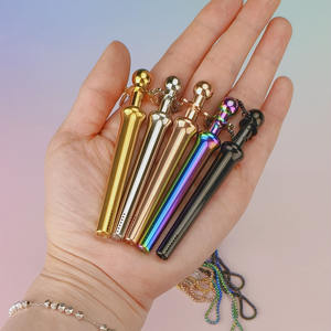 قلادة لتخفيف التوتر والقلق بطول 87.8 ملم من الفولاذ المقاوم للصدأ، قلادة للتأمل والإقلاع عن التدخين وتخفيف القلق - Product Image 1