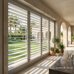 <span class=keywords><strong>Volets</strong></span> extérieurs pliants sur mesure en aluminium, <span class=keywords><strong>volets</strong></span> de porte extérieurs, <span class=keywords><strong>volets</strong></span> de plantation avec serrure pour la vente en gros - Product Image 6