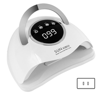 Lampu Kuku UV LED Profesional 360W SUN X28 MAX - Pengering Kuku Daya Tertinggi untuk Semua Jenis Gel dengan Sensor Pintar - Alat Berkualitas Salon
