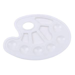 Paleta de Pintura de Acuarela en Forma de Pie de Dibujos Animados, Bandeja de Mezcla de Colores para Artistas, de Plástico Resistente - Product Image 6