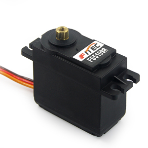 10 k.cm 360องศาการหมุนอย่างต่อเนื่องเซอร์โว FS5109R feetech เกียร์โลหะ RC Servo สำหรับหุ่นยนต์สมาร์ทรถขนาดเล็กรุ่น DIY 180มุม - Product Image 1