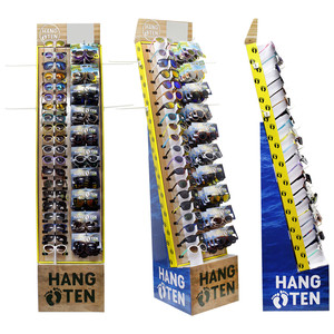 Thiết kế miễn phí sóng giấy eyewer kệ đứng miễn phí posm hiển thị đứng Kính mát tông sàn hiển thị - Product Image 4