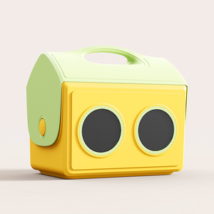 Nhà máy thiết kế mới lạnh cấp thực phẩm di động đi bộ đường dài bãi biển mẫu làm mát Băng cách điện cắm trại hộp mát với loa - Product Image 3