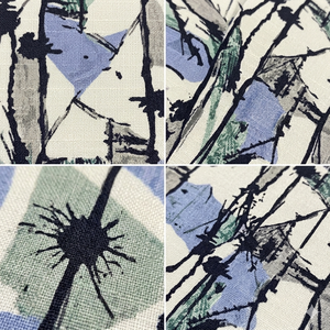 ผ้าคุณภาพดีเยี่ยม วิสโคสเครป ลายเรขาคณิตและลวดลายนามธรรม ทอแบบถัก ระบายอากาศได้ดี เนื้อผ้านุ่มพลิ้ว น้ำหนักเบา เหมาะสำหรับเสื้อผ้าฤดูร้อน - Product Image 2