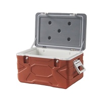 Glacière isotherme 65L pour extérieur, motif léopard, étanche, pour camping, pêche, pique-nique, avec panneau solaire, maintien de la glace pendant 5 jours