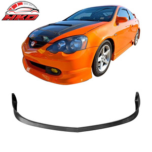 Spoiler de pare-chocs avant style TR pour Acura RSX DC5 02-04, non peint, noir, PU, accessoire extérieur de haute qualité - Product Image 1