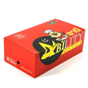 Papier sulfurisé personnalisé de qualité alimentaire Carton <span class=keywords><strong>blanc</strong></span> Pépites de poulet frites et frites Boîte à emporter - Product Image 1