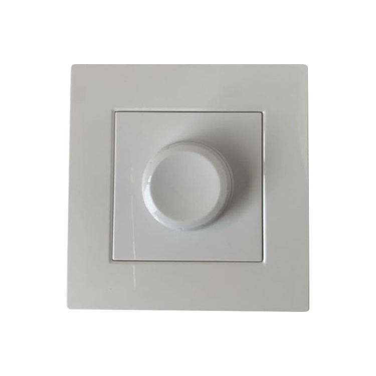 Professional Lighting Accessories EU Style Power Light Control 1 Gang LED Wall Dimmer Switch