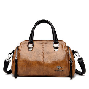 Fashion Handbag New Women PU Leather <b>Bag</b> Large Capacity Shoulder <b>Bags</b> Casual Tote Leather Handbag - Product Image 1