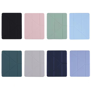 Funda Protectora Inteligente Ultra Delgada y Ligera de PU+TPU con Soporte en Ángulo, Función de Activación/Suspensión Automática <span class=keywords><strong>para</strong></span> iPad Air 2 Pro 9.7 - Product Image 4