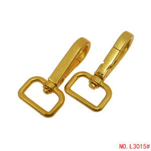 Kait jepret putar kualitas tinggi 19mm cincin pegas logam emas antik gesper klip Lobster tas tangan gesper tali perangkat keras - Product Image 5