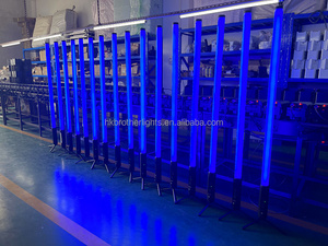 หลอดไฟ LED สำหรับถ่ายวิดีโอ4ft แบตเตอรี่ rgbww 50W, ไฟฟิล์ม LED สำหรับถ่ายภาพ512 WiFi DMX พร้อมเอฟเฟกต์ไฟสตูดิโอถ่ายภาพ - Product Image 5