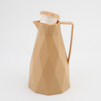 Flacon sous vide arabe Dallah nouveauté corps en plastique rose verre recharge haute qualité isolé thermos flacon bouilloire cafetière