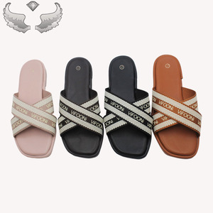Sandali e Ciabatte Estive da Donna con Ricami alla Moda, Paillettes, Traspiranti e Leggeri, per il Tempo Libero, <span class=keywords><strong>Basso</strong></span> MOQ per il Prova - Product Image 1